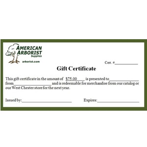 Gift Certificate - $75.00